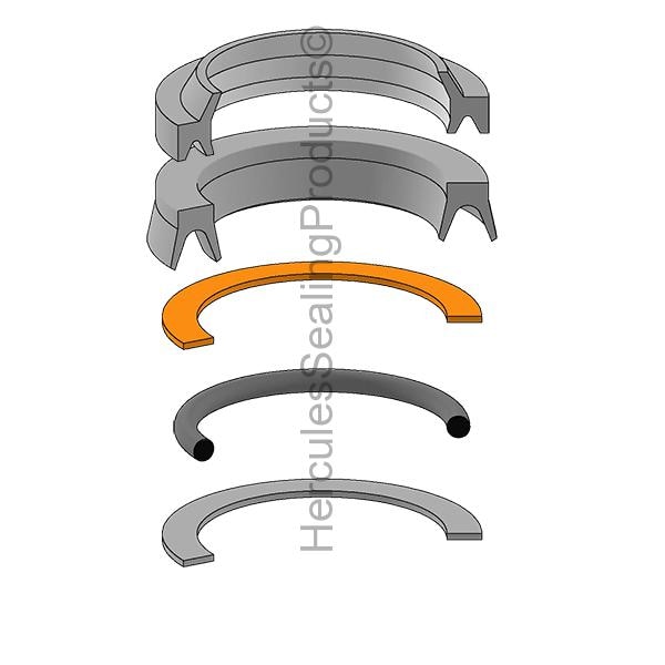 Hydro-Line - After Market Parts Hydraulic Cylinder Repair Kit- 4 Rod Kit N5-660-32 - main